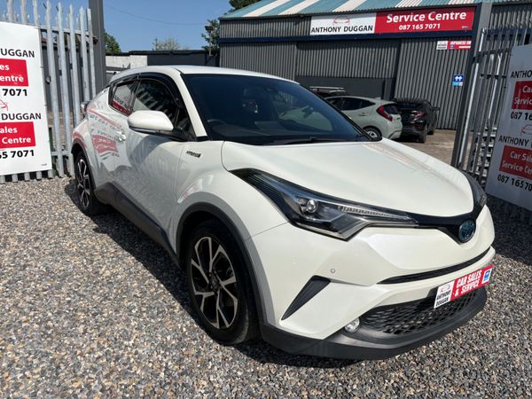 Toyota C-HR SUV, Petrol Hybrid, 2017, White