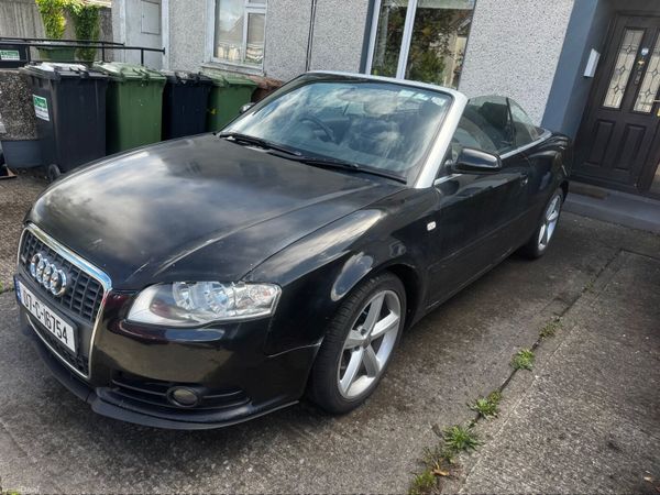 Audi A4 Convertible, Petrol, 2007, Black