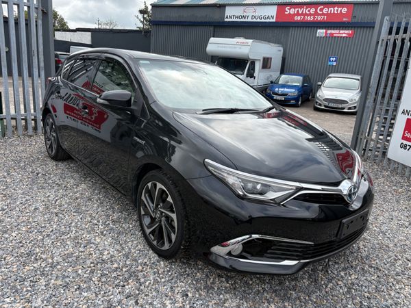 Toyota Auris Hatchback, Petrol Hybrid, 2017, Black