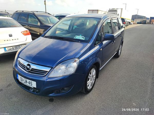 Opel Zafira MPV, Diesel, 2013, Blue