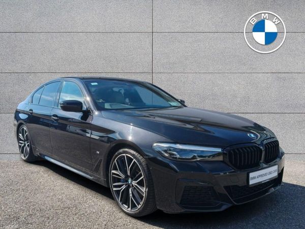 BMW 5-Series Saloon, Diesel, 2022, Black