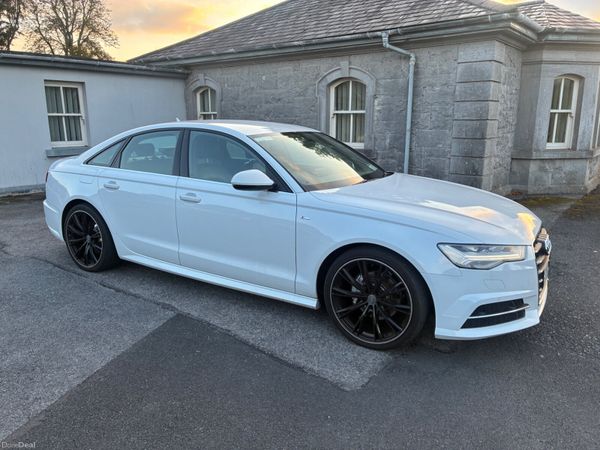Audi A6 Saloon, Diesel, 2017, White