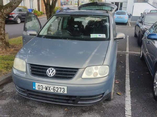 Volkswagen Touran MPV, Diesel, 2003, Grey
