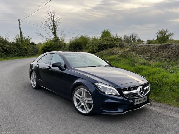 Mercedes-Benz CLS Coupe, Diesel, 2016, Blue