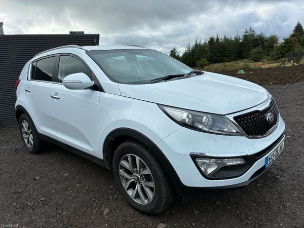 Kia Sportage SUV, Diesel, 2015, White