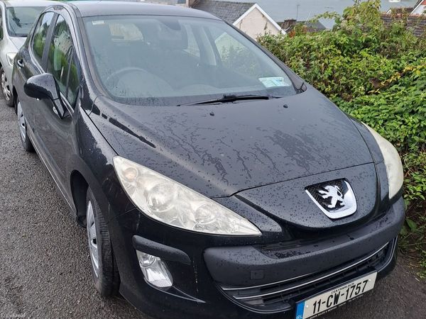 Peugeot 308 Hatchback, Diesel, 2011, Black