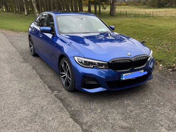 BMW 3-Series Saloon, Petrol Plug-in Hybrid, 2020, Blue