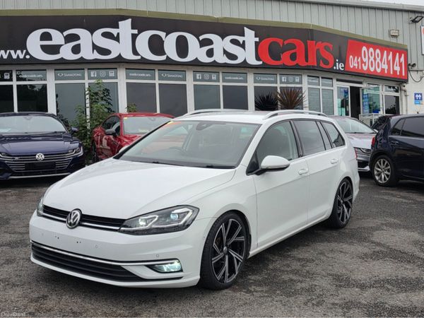 Volkswagen Golf Estate, Diesel, 2020, White