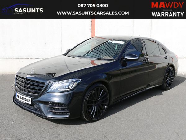 Mercedes-Benz S-Class Saloon, Diesel, 2019, Black