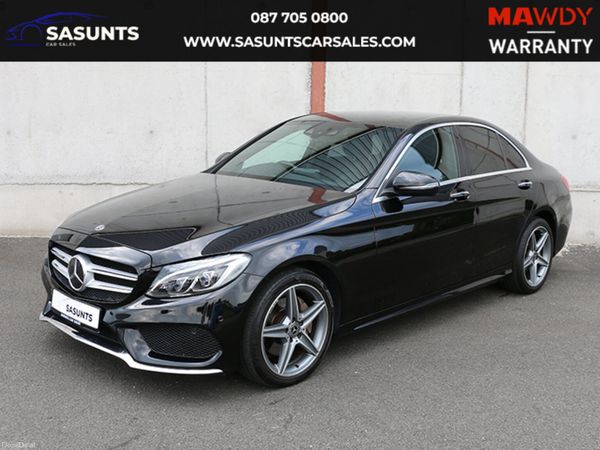 Mercedes-Benz C-Class Saloon, Diesel, 2017, Black