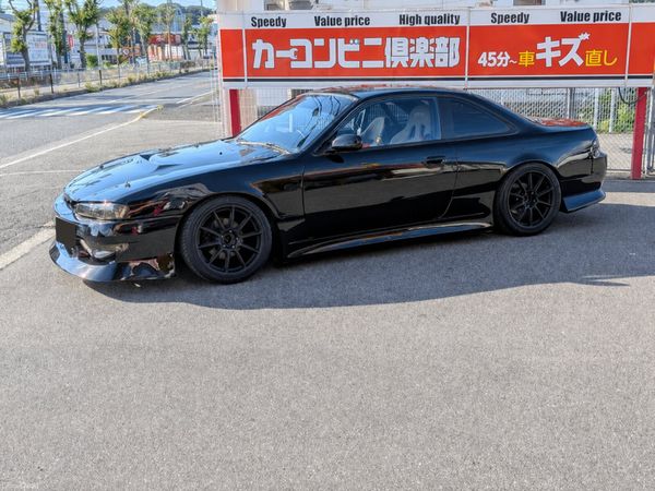 Nissan Silvia Coupe, Petrol, 1996, Black