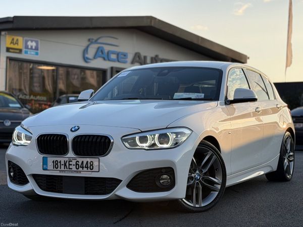 BMW 1-Series Hatchback, Petrol, 2018, White