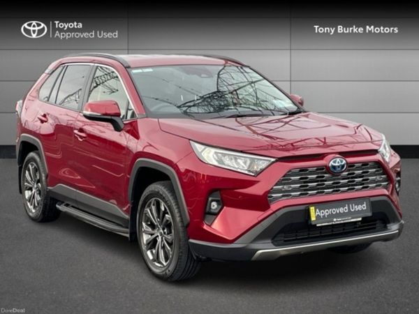 Toyota RAV4 SUV, Petrol Hybrid, 2024, Red