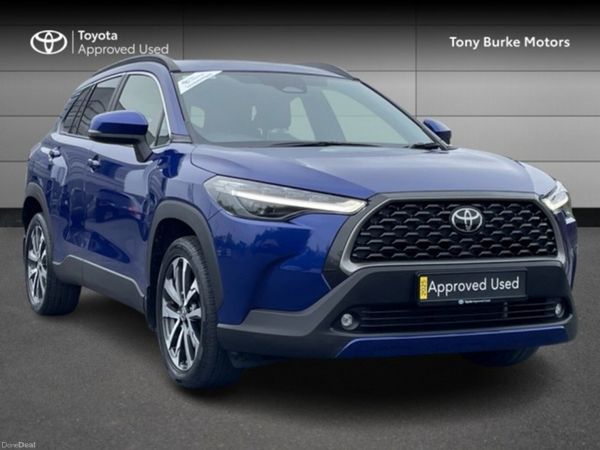 Toyota Corolla Cross SUV, Petrol Hybrid, 2025, Blue