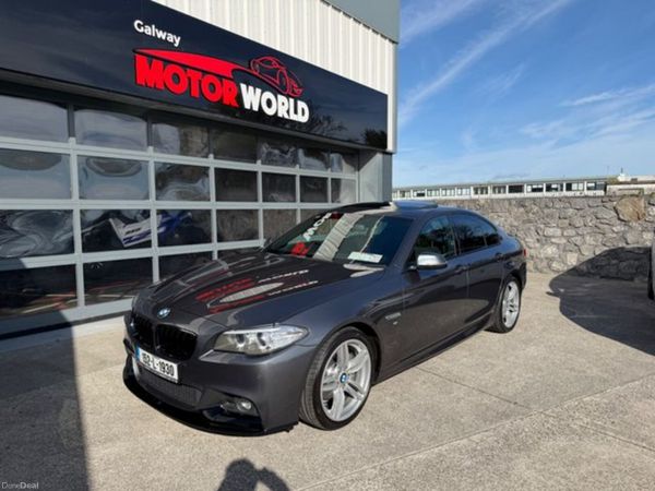 BMW 5-Series Saloon, Diesel, 2015, Grey