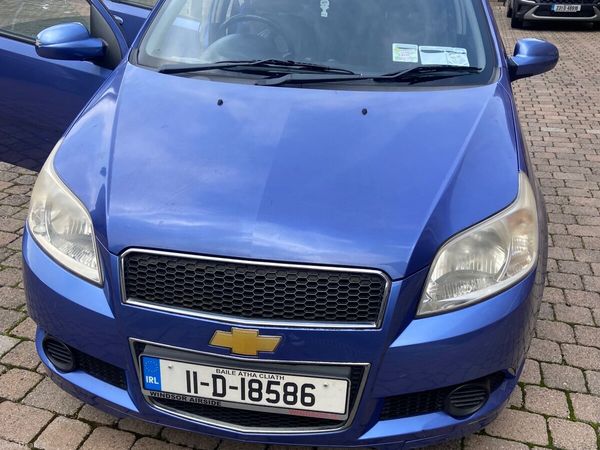 Chevrolet Aveo Hatchback, Petrol, 2011, Blue