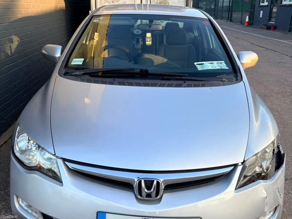 Honda Civic Saloon, Petrol Hybrid, 2008, Grey