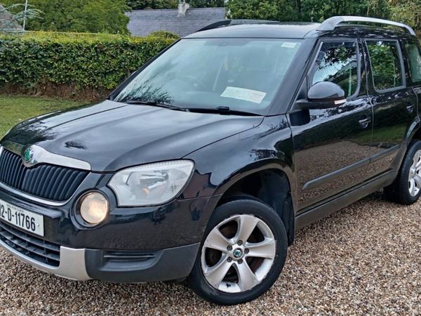Skoda Yeti SUV, Diesel, 2012, Black