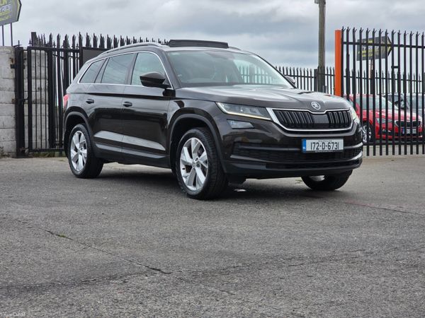 Skoda Kodiaq SUV, Petrol, 2017, Brown