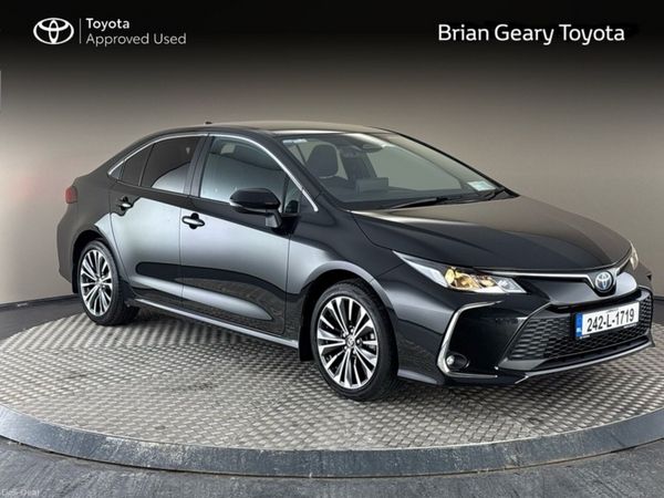 Toyota Corolla Saloon, Petrol Hybrid, 2024, Black