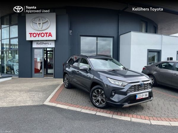Toyota RAV4 SUV, Petrol Hybrid, 2022, Grey