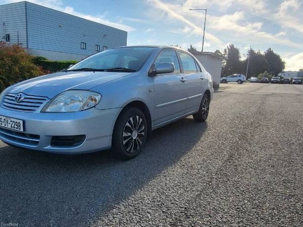 Toyota Corolla Saloon, Petrol, 2005, Blue