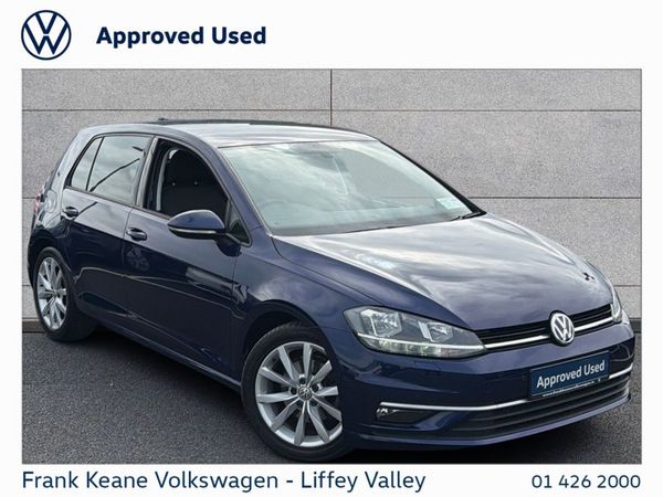 Volkswagen Golf Hatchback, Petrol, 2019, Blue