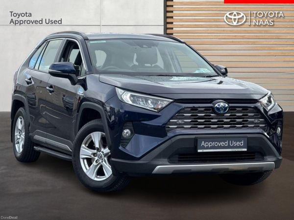 Toyota RAV4 SUV, Petrol Hybrid, 2022, Blue