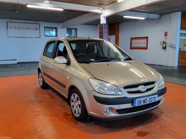Hyundai Getz Hatchback, Petrol, 2006, Gold