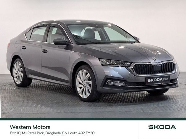 Skoda Octavia Saloon, Petrol Hybrid, 2024, Grey