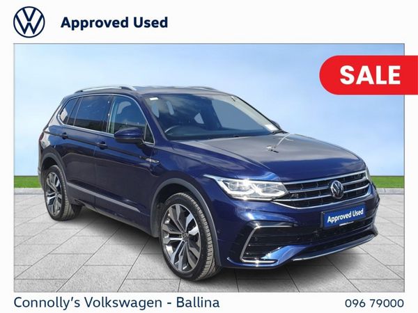 Volkswagen Tiguan Allspace SUV, Diesel, 2024, Blue