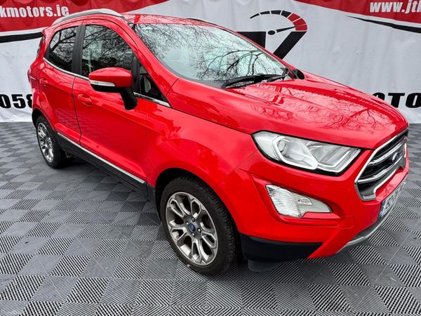 Ford EcoSport SUV, Petrol, 2019, Red