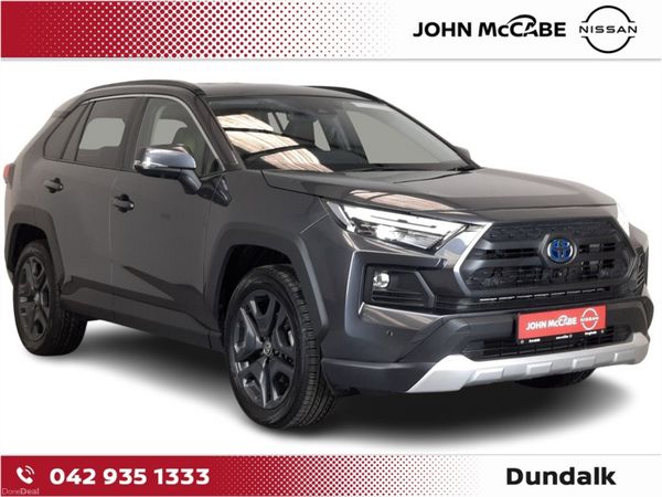 Toyota RAV4 SUV, Petrol Hybrid, 2023, Grey