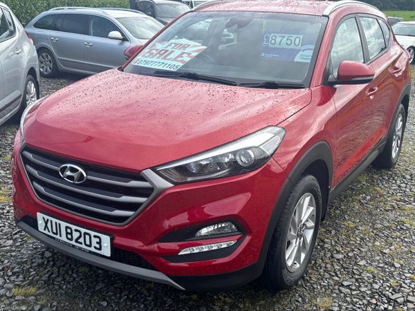 Hyundai Tucson SUV, Diesel, 2017, Red