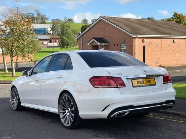 Mercedes-Benz E-Class Saloon, Diesel, 2014, White