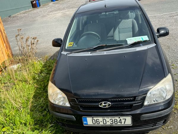Hyundai Getz Hatchback, Petrol, 2006, Black
