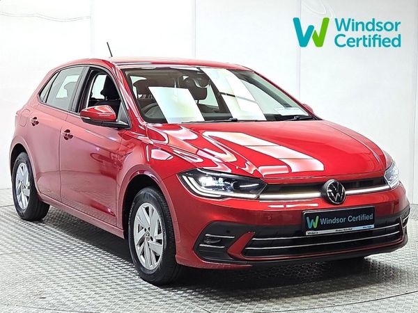 Volkswagen Polo Hatchback, Petrol, 2022, Red