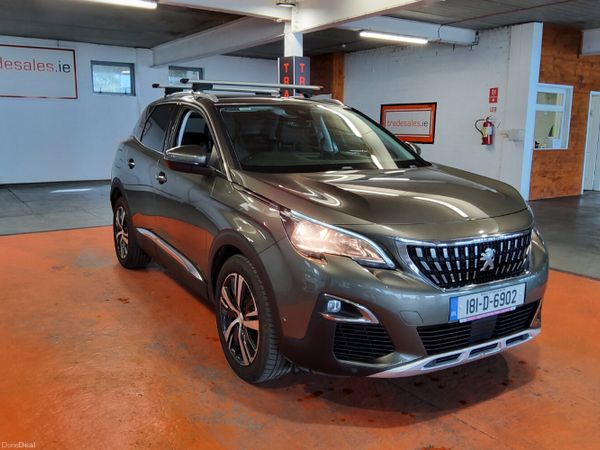 Peugeot 3008 MPV, Petrol, 2018, Grey
