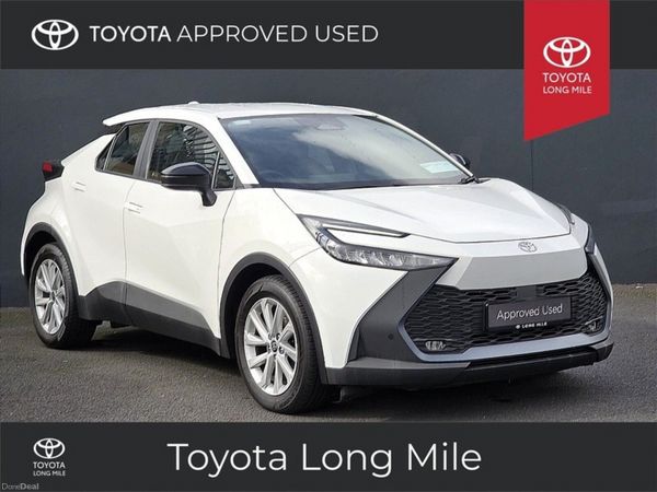 Toyota C-HR SUV, Petrol Hybrid, 2024, White
