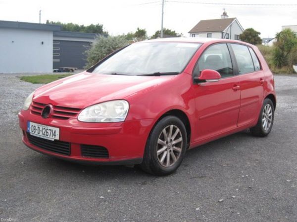 Volkswagen Golf Hatchback, Diesel, 2008, Red