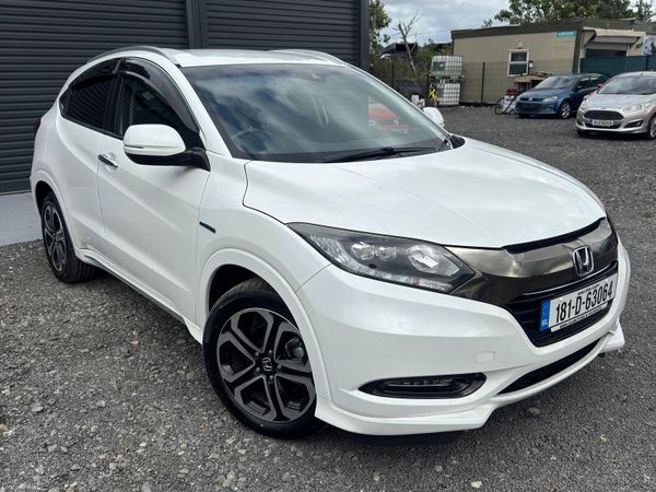 Honda Vezel Estate, Petrol Hybrid, 2018, White