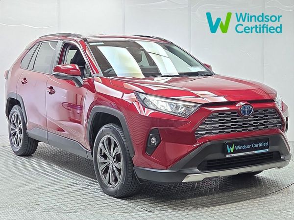 Toyota RAV4 SUV, Petrol Hybrid, 2023, Red