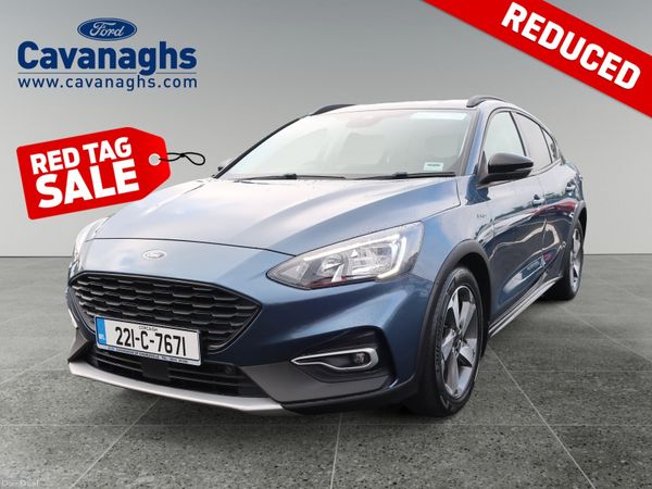 Ford Focus Hatchback, Petrol Hybrid, 2022, Blue