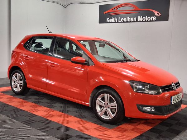 Volkswagen Polo Hatchback, Petrol, 2014, Red