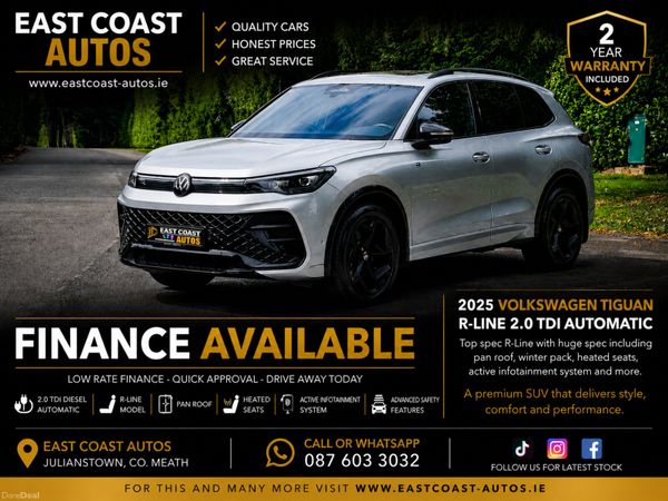 Volkswagen Tiguan SUV, Diesel, 2025, Grey