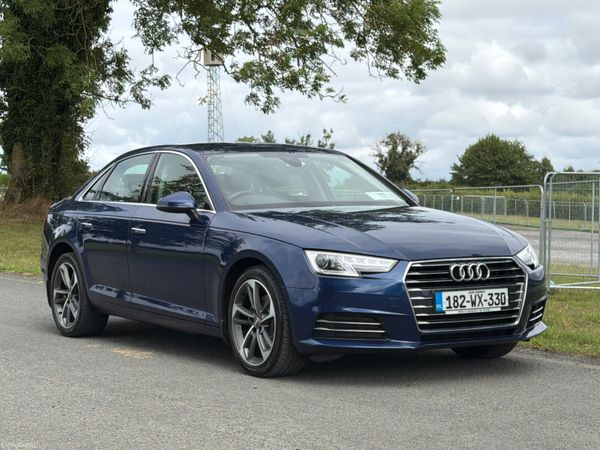 Audi A4 Saloon, Diesel, 2018, Blue