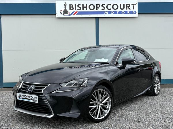 Lexus IS Saloon, Petrol Hybrid, 2018, Black