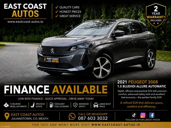 Peugeot 3008 MPV, Diesel, 2021, Grey