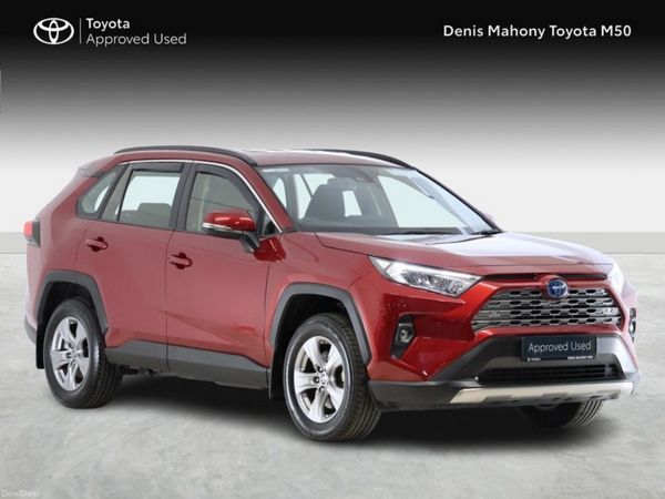 Toyota RAV4 SUV, Petrol Hybrid, 2024, Red