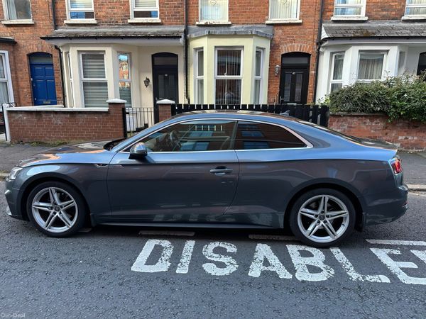 Audi A5 Coupe, Petrol, 2019, Grey